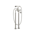 Madison Two-hole tub mixer for freestanding installation with hand shower set - Stellar Hardware and Bath 
