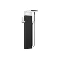 MEM Single-lever tub mixer with cascade spout for freestanding installation with hand shower set - Stellar Hardware and Bath 