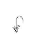 Tara Single-hole lavatory mixer with drain - Stellar Hardware and Bath 