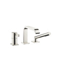 Imo Three-hole single-lever tub mixer for deck-mounted tub installation - Stellar Hardware and Bath 