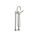 Tara Two-hole tub mixer for freestanding installation with hand shower set - Stellar Hardware and Bath 