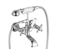 MadisonTub mixer for wall-mounted installation with hand shower set - Stellar Hardware and Bath 