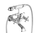 MadisonTub mixer for wall-mounted installation with hand shower set - Stellar Hardware and Bath 