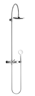 Tara Exposed shower set with shower mixer without hand shower - Stellar Hardware and Bath 