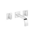 MEM Wall-mounted three-hole lavatory mixer without drain - Stellar Hardware and Bath 