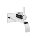 MEM Wall-mounted single-lever mixer with cover plate without drain - Stellar Hardware and Bath 