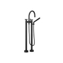 Tara Two-hole tub mixer for freestanding installation with hand shower set - Stellar Hardware and Bath 