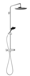 Tara Exposed shower set with shower thermostat without hand shower - Stellar Hardware and Bath 
