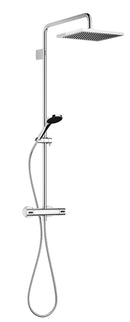 Symetrics Exposed shower set with shower thermostat without hand shower - Stellar Hardware and Bath 