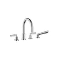 Tara Deck-mounted tub mixer, with hand shower set for deck-mounted tub installation - Stellar Hardware and Bath 