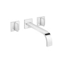MEM Wall-mounted three-hole lavatory mixer without drain - Stellar Hardware and Bath 