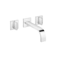 MEM Wall-mounted three-hole lavatory mixer without drain - Stellar Hardware and Bath 