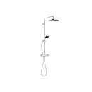 Meta Exposed shower set with shower thermostat without hand shower - Stellar Hardware and Bath 