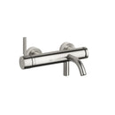 Meta Single-lever tub mixer for wall-mounted installation without hand shower set - Stellar Hardware and Bath 