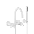 Tara Tub mixer for wall-mounted installation with hand shower set - Stellar Hardware and Bath 