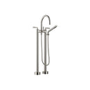 Tara Two-hole tub mixer for freestanding installation with hand shower set - Stellar Hardware and Bath 