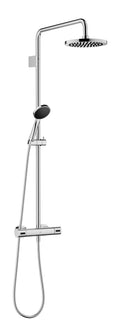 Meta Exposed shower set with shower thermostat - Stellar Hardware and Bath 