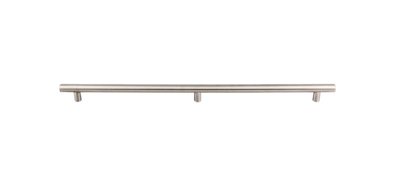 Top Knobs Hollow Bar Pull 3 posts  2x18 1/8 inch - Stellar Hardware and Bath 