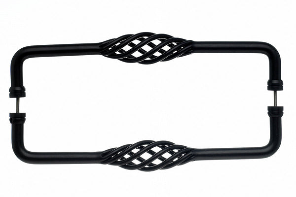 Top Knobs Birdcage Door Pull Back to Back 18 Inch - Stellar Hardware and Bath 