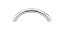 Top Knobs Solid Bowed Bar Pull 3 Inch - Stellar Hardware and Bath 