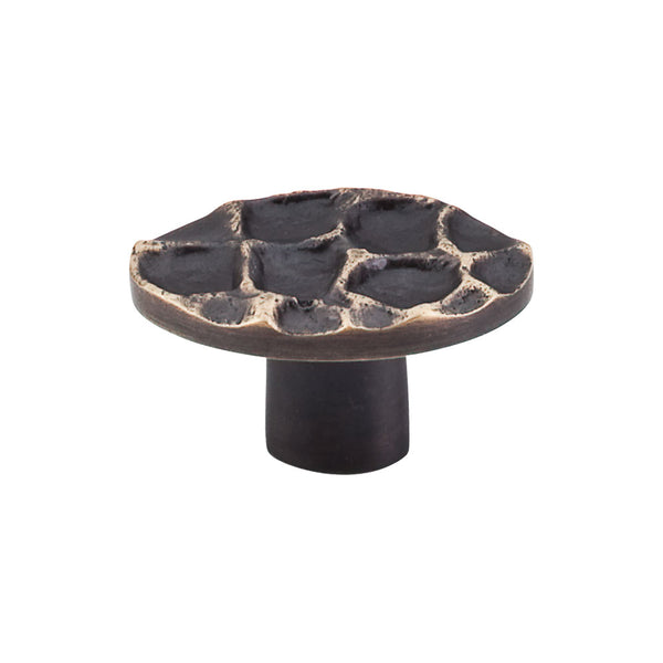 Top Knobs Cobblestone Oval Knob 2 Inch - Stellar Hardware and Bath 