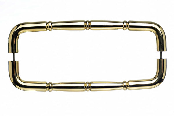 Top Knobs Nouveau Ring Door Pull Back to Back 12 Inch - Stellar Hardware and Bath 