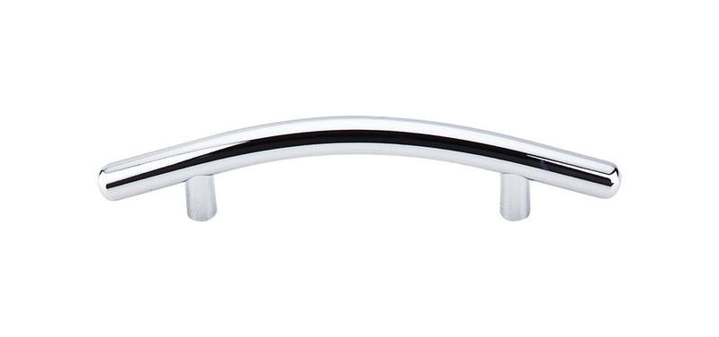 Top Knobs Curved Bar Pull 3 3/4 Inch - Stellar Hardware and Bath 