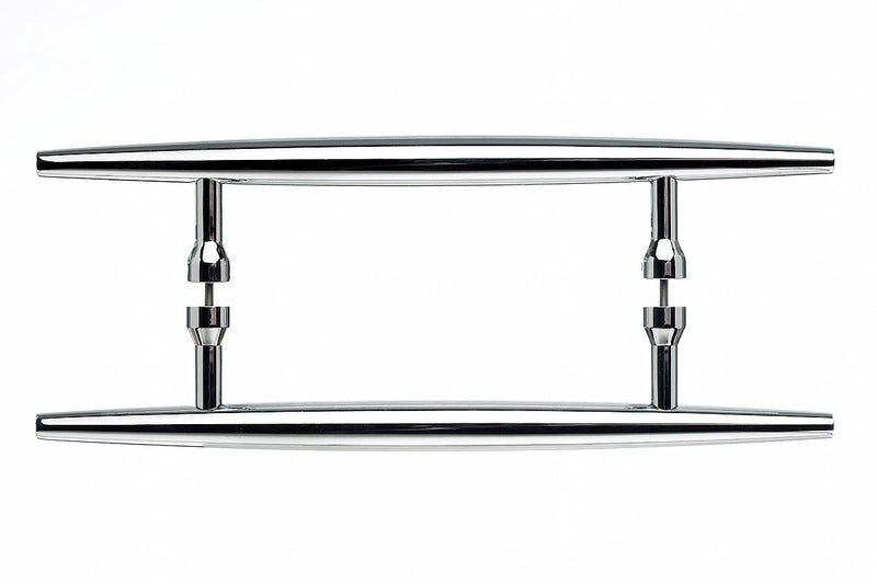 Top Knobs Nouveau Arrow Door Pull Back to Back 8 Inch - Stellar Hardware and Bath 