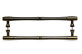 Top Knobs Nouveau Bamboo Door Pull Back to Back 12 Inch - Stellar Hardware and Bath 