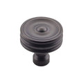 Top Knobs Brixton Ridged Knob 1 1/4 Inch - Stellar Hardware and Bath 