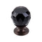 Top Knobs  Crystal Knob 1 1/8 Inch  Base - Stellar Hardware and Bath 
