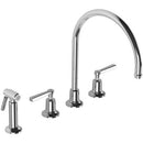 Lefroy Brooks M2-4708 
Fleetwood Kitchen Faucet With Sidespray 13-5/8" H - Stellar Hardware and Bath 