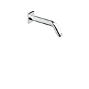 Aqua Brass M8201 6" round shower arm & square flange - Stellar Hardware and Bath 