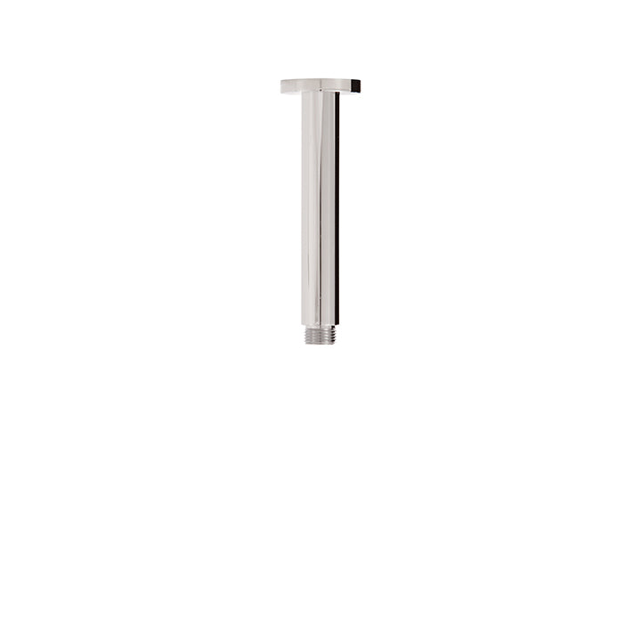 Aqua Brass M8301 6" round ceiling drop & flange - Stellar Hardware and Bath 