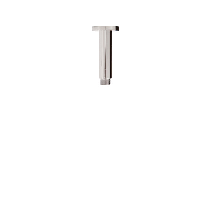 Aqua Brass M8401 4" round ceiling drop & flange - Stellar Hardware and Bath 
