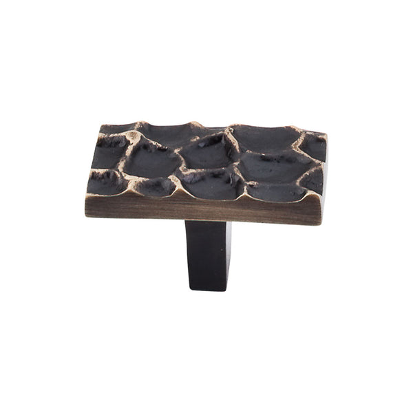 Top Knobs Cobblestone Rectangle Knob 1 7/8 Inch - Stellar Hardware and Bath 