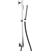 Artos F907-36 - Otella Flexible Hose Shower Kit with Slide Bar & Integrated Water Outlet - Stellar Hardware and Bath 