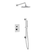 Artos PS137 - Otella Shower Set with Slide Bar, Wall Mount Shower Head Round/Square - Stellar Hardware and Bath 