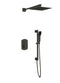 Artos PS138 - Safire Shower Set with Slide Bar, Wall Mount Shower Head Curved - Stellar Hardware and Bath 