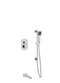 Artos PS150 - Safire Shower Set with Slide Bar, Tub Filler Curved - Stellar Hardware and Bath 