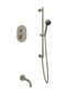 Artos PS148 - Opera Shower Set with Hand Held, Tub Filler Round - Stellar Hardware and Bath 