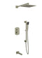 Artos PS118 - Safire Shower Set with Tub Filler, Slide Bar, Wall Mount Shower Head Curved - Stellar Hardware and Bath 
