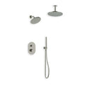 Artos PS108 - Opera Shower Set with Handheld, Wall Mount Shower Head, Ceiling Mount Shower Head Round - Stellar Hardware and Bath 