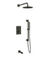 Artos PS117 - Otella Shower Set with Tub Filler, Slide Bar, Wall Mount Shower Head Round/Square - Stellar Hardware and Bath 