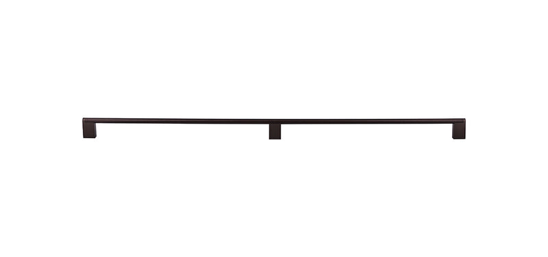 Top Knobs Princetonian Bar Pull 3 Posts  2x15 1/16 inch - Stellar Hardware and Bath 