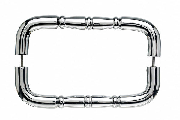 Top Knobs Nouveau Ring Door Pull Back to Back 8 Inch - Stellar Hardware and Bath 