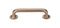 Top Knobs Aspen Rounded Pull 4 Inch - Stellar Hardware and Bath 