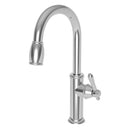Newport Brass 1030-5103 Chesterfield Pull-Down Spray Kitchen Faucet with Two-Function Magnetic Docking Spray Head - Stellar Hardware and Bath 