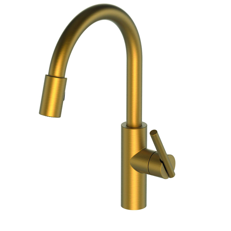 Newport Brass 1500-5103 East Linear Pull-Down Kitchen Faucet - Stellar Hardware and Bath 