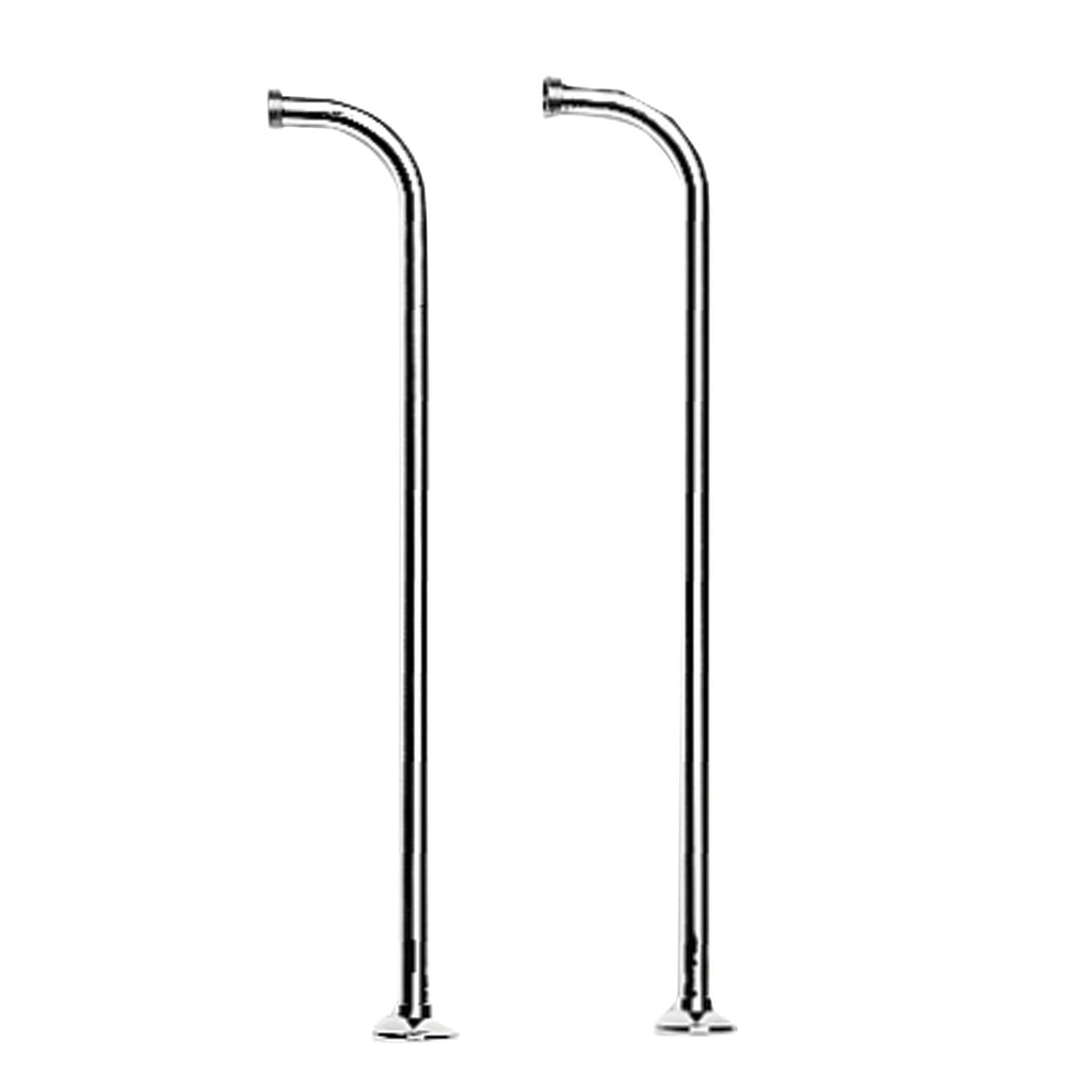 Newport Brass 3-196 31'' Floor Riser Kit for Exposed Tub and Hand Show
